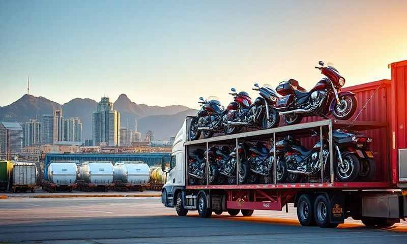 Motorcycle Shipping in Helena Valley Northwest, Montana