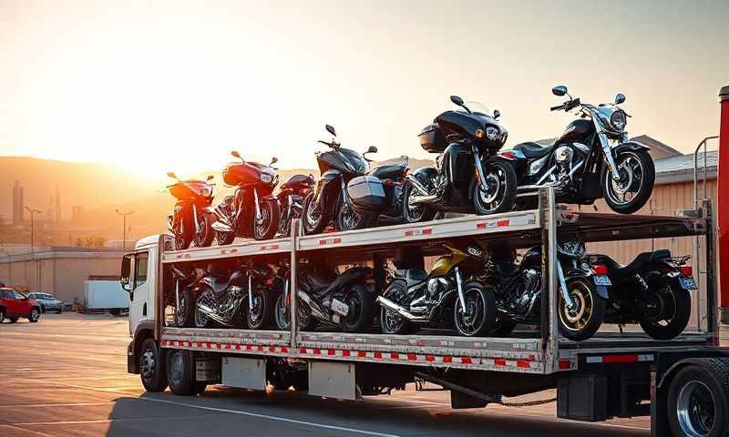 Helena Valley Southeast, Montana motorcycle shipping transporter