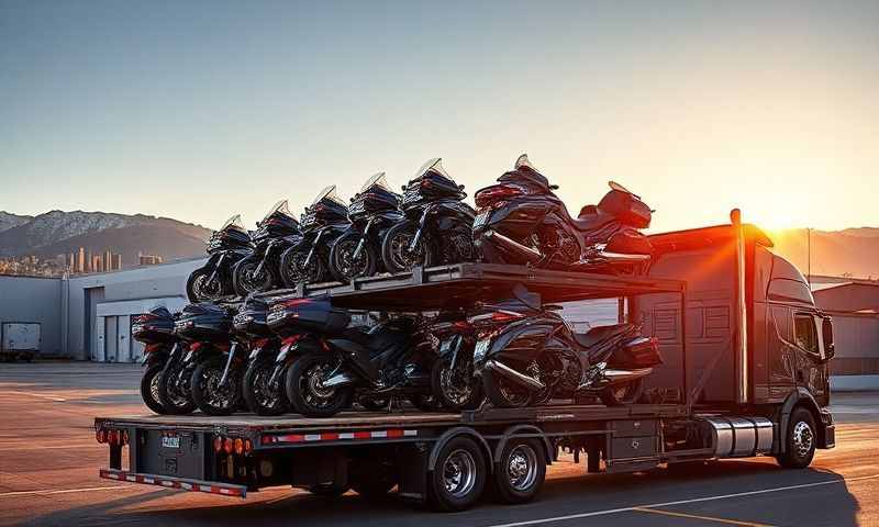 Kalispell, Montana motorcycle shipping transporter