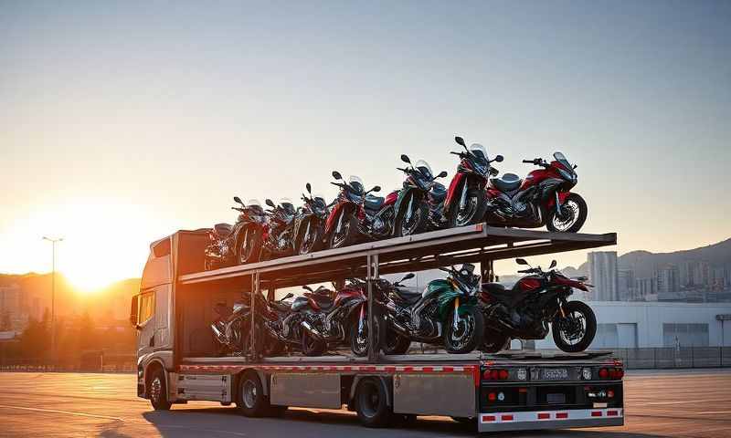 Lewistown, Montana motorcycle shipping transporter