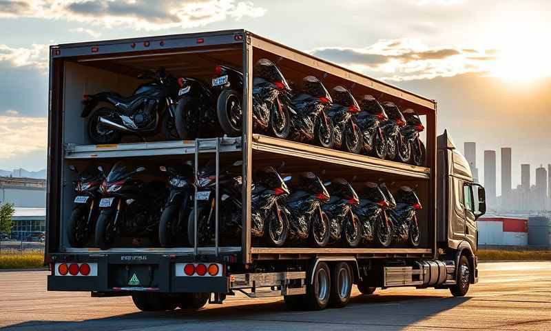 Livingston, Montana motorcycle shipping transporter