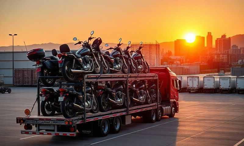 Missoula, Montana motorcycle shipping transporter