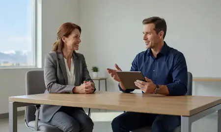 Customer discussing car shipping options in Polson, Montana, United States