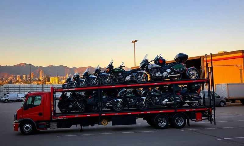 Whitefish, Montana motorcycle shipping transporter