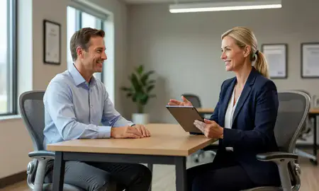 Customer discussing car shipping options in Nebraska, United States