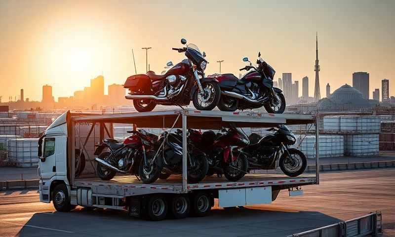 Nebraska motorcycle shipping transporter