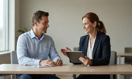 Customer discussing car shipping options in Blair, Nebraska, United States