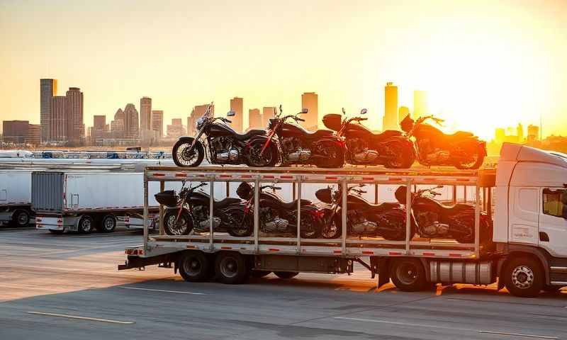 Blair, Nebraska motorcycle shipping transporter