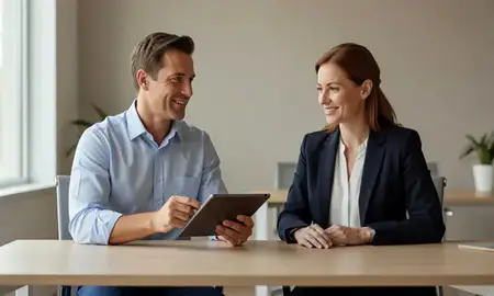 Customer discussing car shipping options in Crete, Nebraska, United States