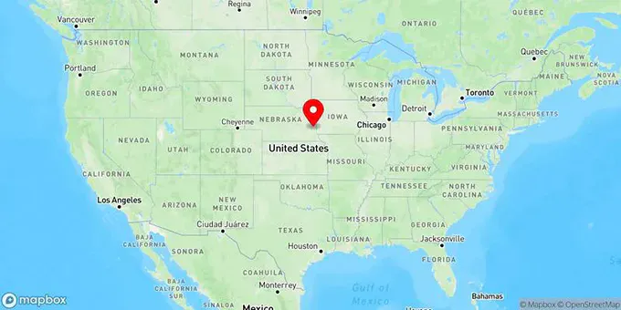 Map of Gretna, Nebraska, United States