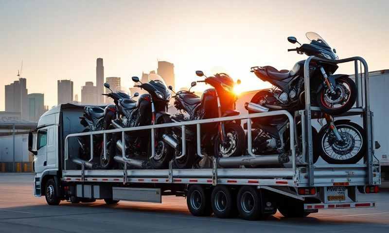 Hastings, Nebraska motorcycle shipping transporter