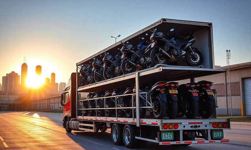 Lexington, Nebraska motorcycle shipping transporter