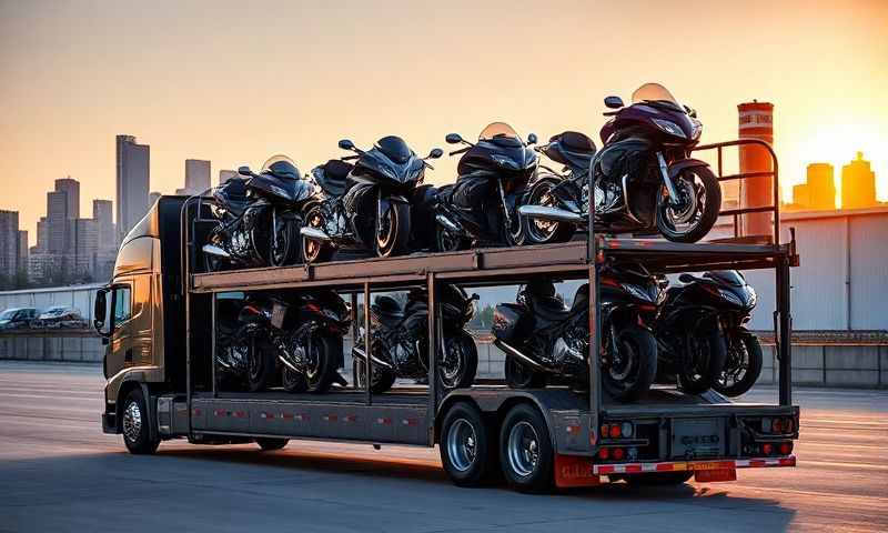 Lincoln, Nebraska motorcycle shipping transporter