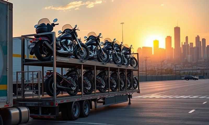 Nebraska City, Nebraska motorcycle shipping transporter