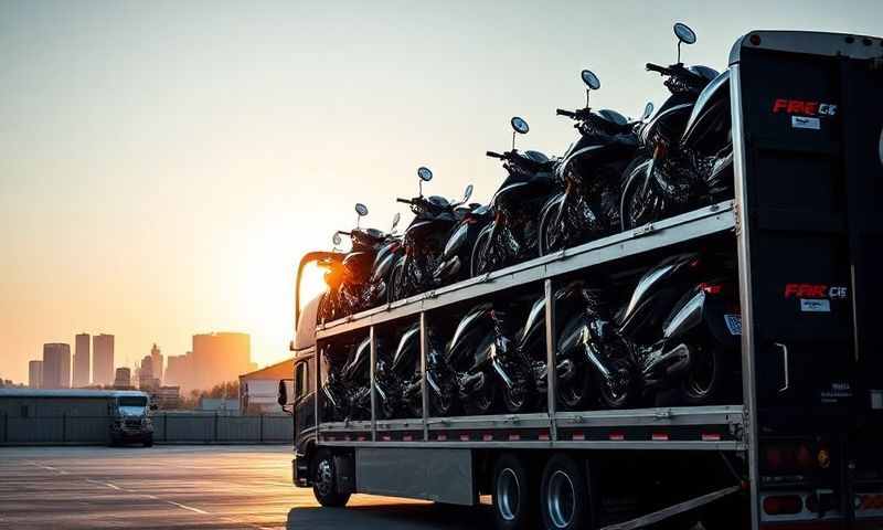 Norfolk, Nebraska motorcycle shipping transporter