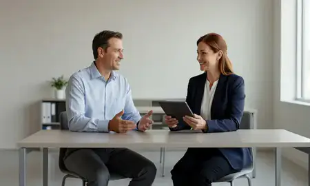 Customer discussing car shipping options in North Platte, Nebraska, United States