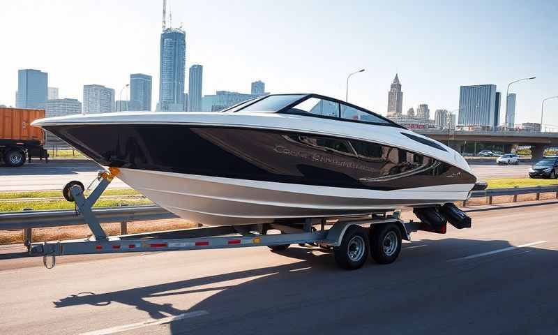 Schuyler, Nebraska boat transporter