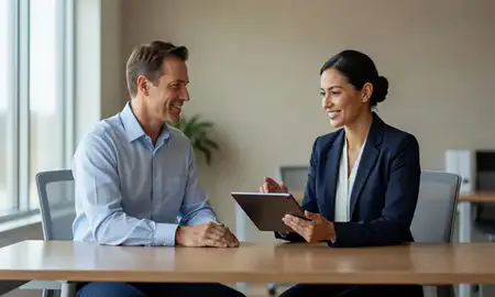 Customer discussing car shipping options in Schuyler, Nebraska, United States
