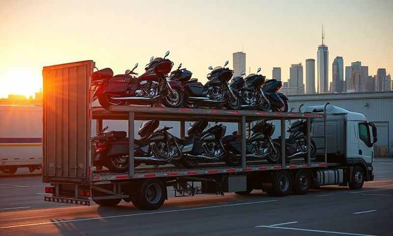 Seward, Nebraska motorcycle shipping transporter