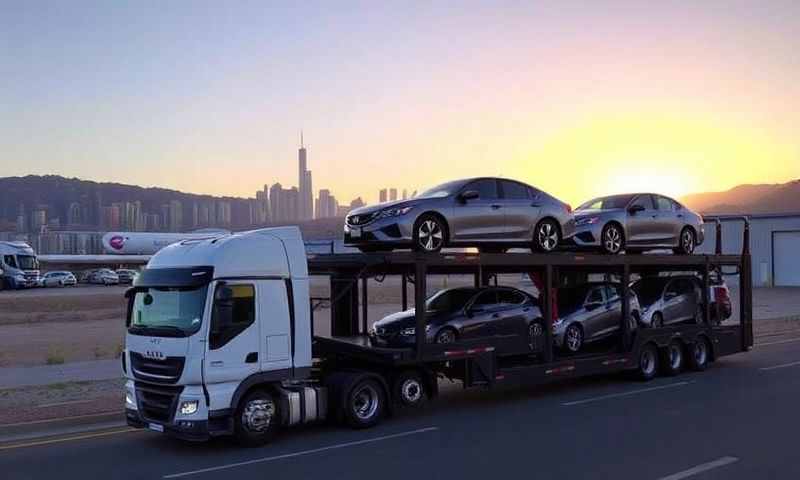 Nevada car shipping transporter