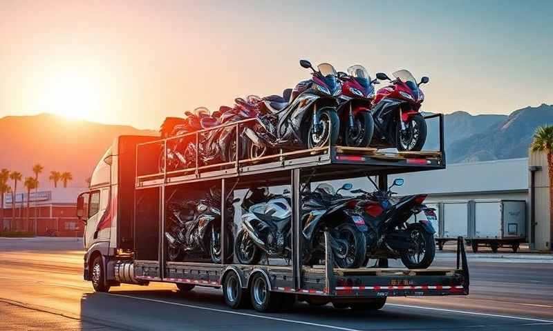 Nevada motorcycle shipping transporter