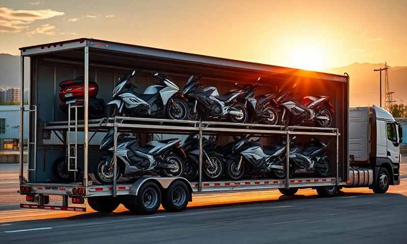 Boulder City, Nevada motorcycle shipping transporter