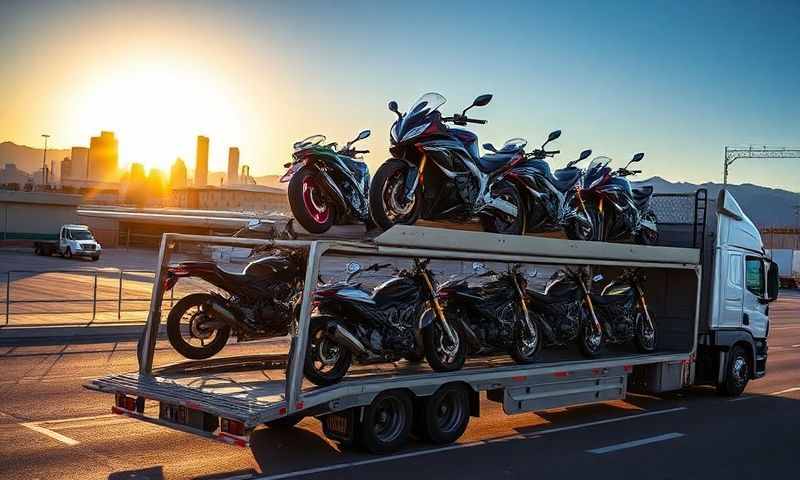 Elko, Nevada motorcycle shipping transporter