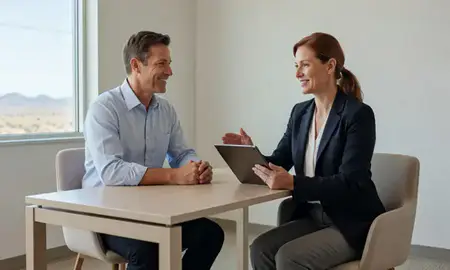 Customer discussing car shipping options in Fallon, Nevada, United States
