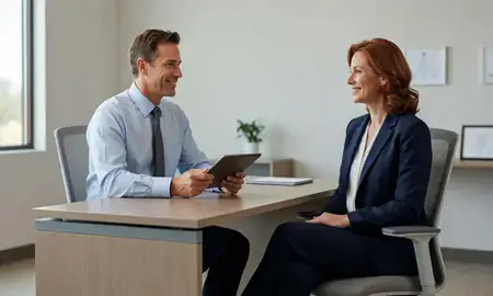 Customer discussing car shipping options in Gardnerville Ranchos, Nevada, United States