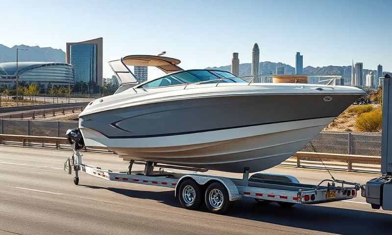 Johnson Lane, Nevada boat transporter