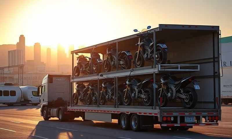 Johnson Lane, Nevada motorcycle shipping transporter