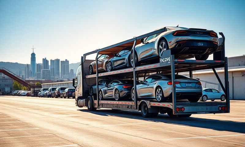 Laughlin, Nevada car shipping transporter