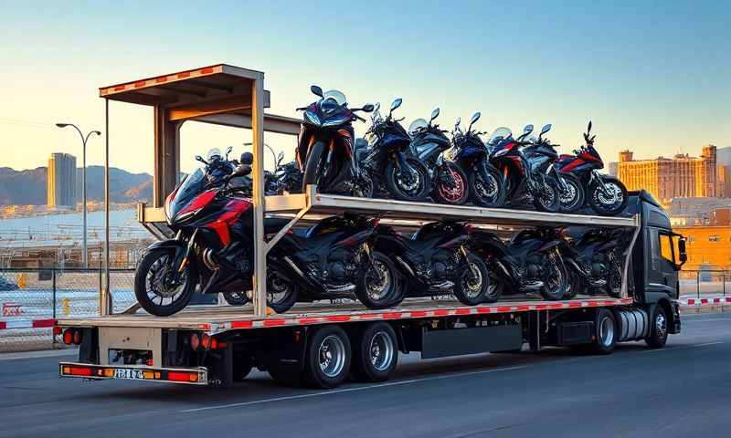 Laughlin, Nevada motorcycle shipping transporter