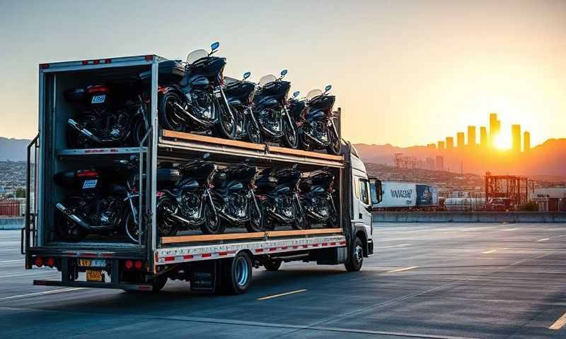 Mesquite, Nevada motorcycle shipping transporter