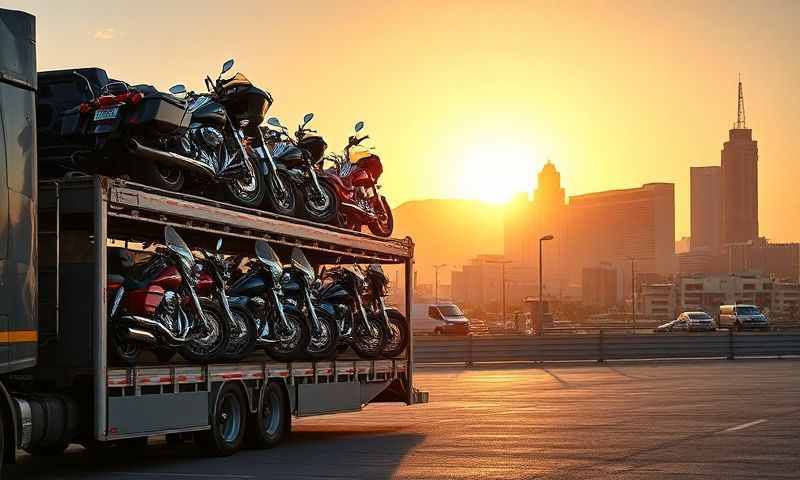 North Las Vegas, Nevada motorcycle shipping transporter