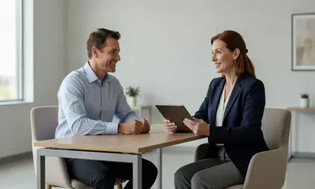 Customer discussing car shipping options in Reno, Nevada, United States