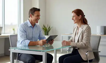 Customer discussing car shipping options in Spanish Springs, Nevada, United States