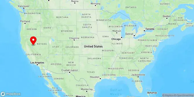 Map of Spanish Springs, Nevada, United States