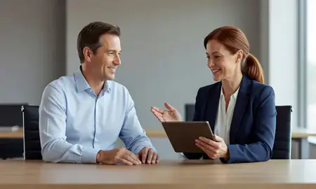 Customer discussing car shipping options in Winchester, Nevada, United States