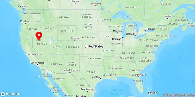 Map of Winnemucca, Nevada, United States