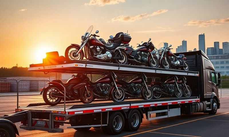 Berlin, New Hampshire motorcycle shipping transporter