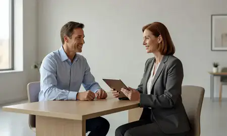 Customer discussing car shipping options in Dover, New Hampshire, United States