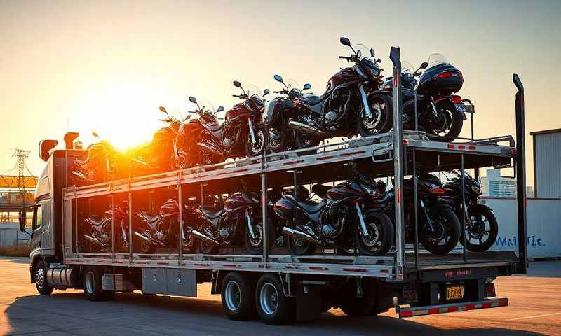 Hampton Beach, New Hampshire motorcycle shipping transporter