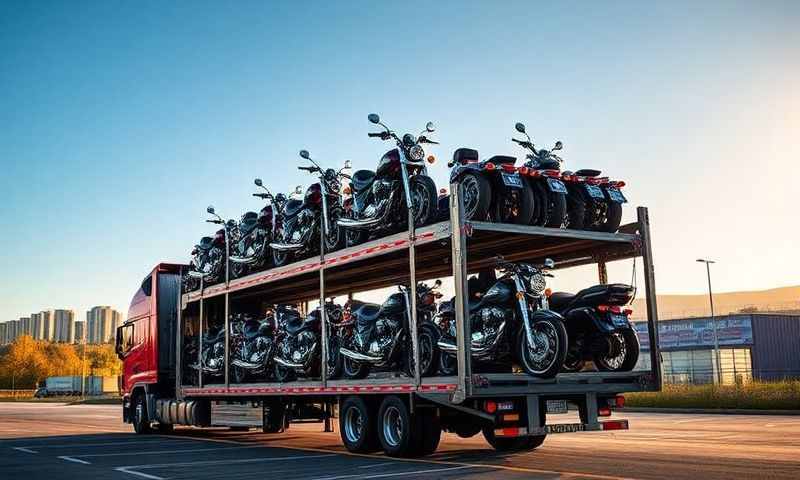 Keene, New Hampshire motorcycle shipping transporter