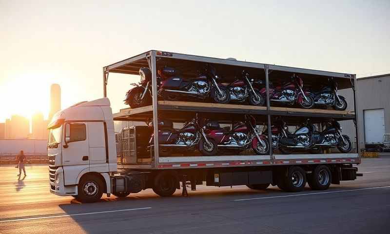 Motorcycle Shipping in Klondike Corner, New Hampshire