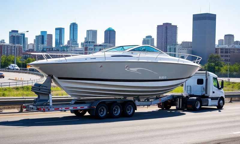 Manchester, New Hampshire boat transporter