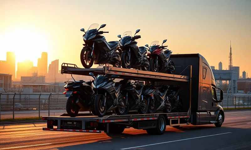 Manchester, New Hampshire motorcycle shipping transporter