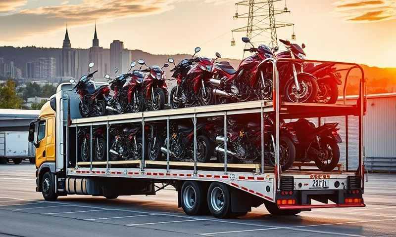 Mountain Lakes, New Hampshire motorcycle shipping transporter