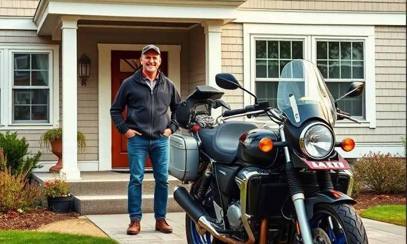 Seabrook Beach, New Hampshire motorcycle transporter