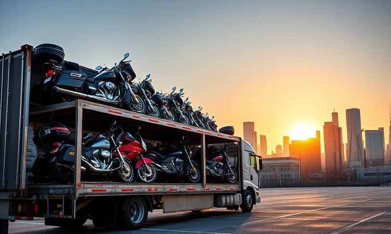 Bayonne, New Jersey motorcycle shipping transporter